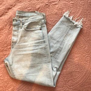 levi's high-waisted jeans